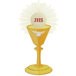 Embroidery Design Cross Decorated
