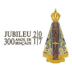 Embroidery Design Jubilee Appeared 300 Years 30 Cm