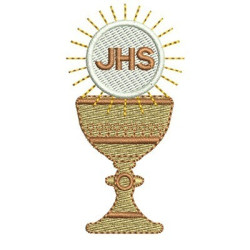 Embroidery Design Chalice Small Jhs