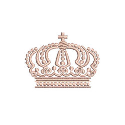 Matriz De Bordado Coroa Princesa 7