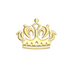 Matriz De Bordado Coroa Princesa 11