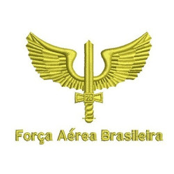 Diseño Para Bordado Força Aérea Brasileira