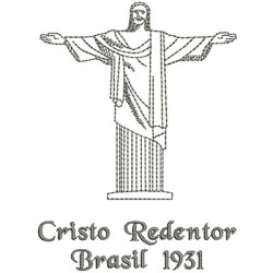 Embroidery Design Christ The Redeemer