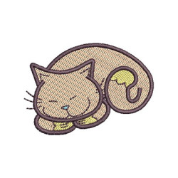 Embroidery Design Kitten Cute