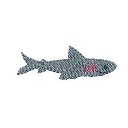 Embroidery Design Small Shark