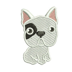 Embroidery Design French Bulldog 5