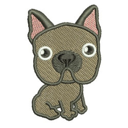 Embroidery Design French Bulldog 8