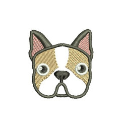 Embroidery Design French Bulldog 13