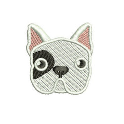 Embroidery Design French Bulldog 17