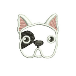 Embroidery Design French Bulldog 18