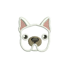 Embroidery Design French Bulldog 19