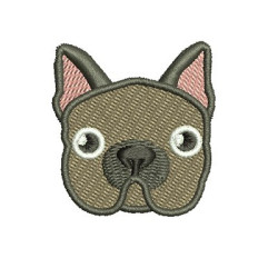 Embroidery Design French Bulldog 20