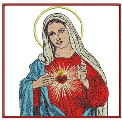 Embroidery Design Embroidered Altar Cloths Immaculate Mary 138