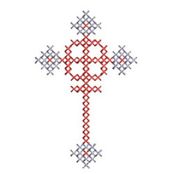 Matriz De Bordado Cross On Cross Point
