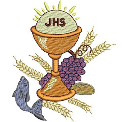 Embroidery Design Eucharist Jhs