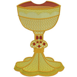 Embroidery Design Great Chalice 33 Cm