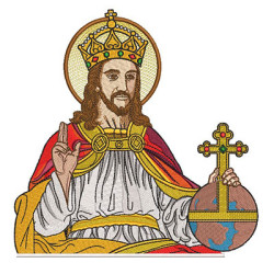 Embroidery Design Jesus Of The Holy Trinity