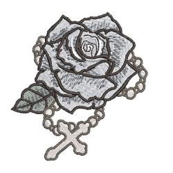 Embroidery Design Men Rosary 2