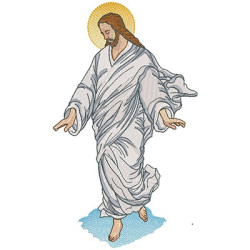 Matriz De Bordado Jesus Ressuscitado 21 Cm