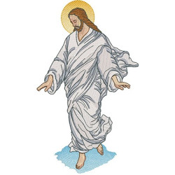 Matriz De Bordado Jesus Ressuscitado 30 Cm