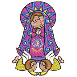 Embroidery Design Our Lady 6