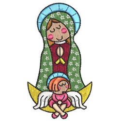 Embroidery Design Our Lady 9
