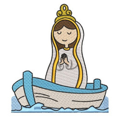 Diseño Para Bordado Nuestra Señora De Los Navegantes 2