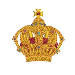 Matriz De Bordado Coroa Rainha