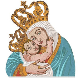 Embroidery Design Our Lady Of Joy