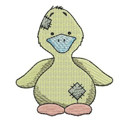 Embroidery Design Duckling
