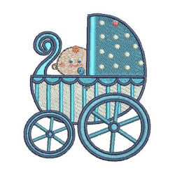 Embroidery Design Baby On Stand