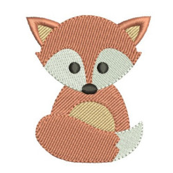 Embroidery Design Fox 2