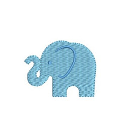 Diseño Para Bordado Elefante 2