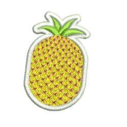 Embroidery Design Pineapple Patch