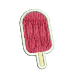 Embroidery Design Icre Cream Patch