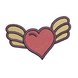 Embroidery Design Cute Heart
