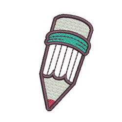 Embroidery Design Patch Pencil 2
