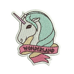 Embroidery Design Unicorn Patch