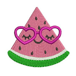 Embroidery Design Cute Watermelon