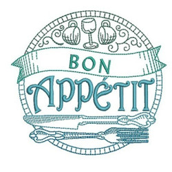 Matriz De Bordado Bon Appétit 2