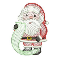 Embroidery Design Santa Claus 7