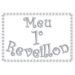 Embroidery Design My First Reveillon Pt