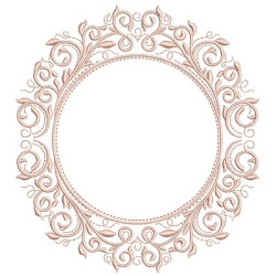 Embroidery Design Frame Provence 227