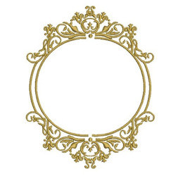 Embroidery Design Frame Provence 229