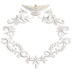 Embroidery Design Frame With Divine 3