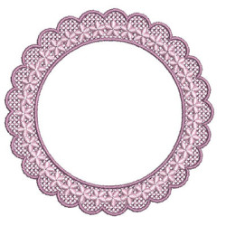 Embroidery Design Frame With 10 Cm Income