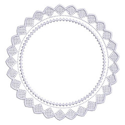 Embroidery Design Frame Provence 176